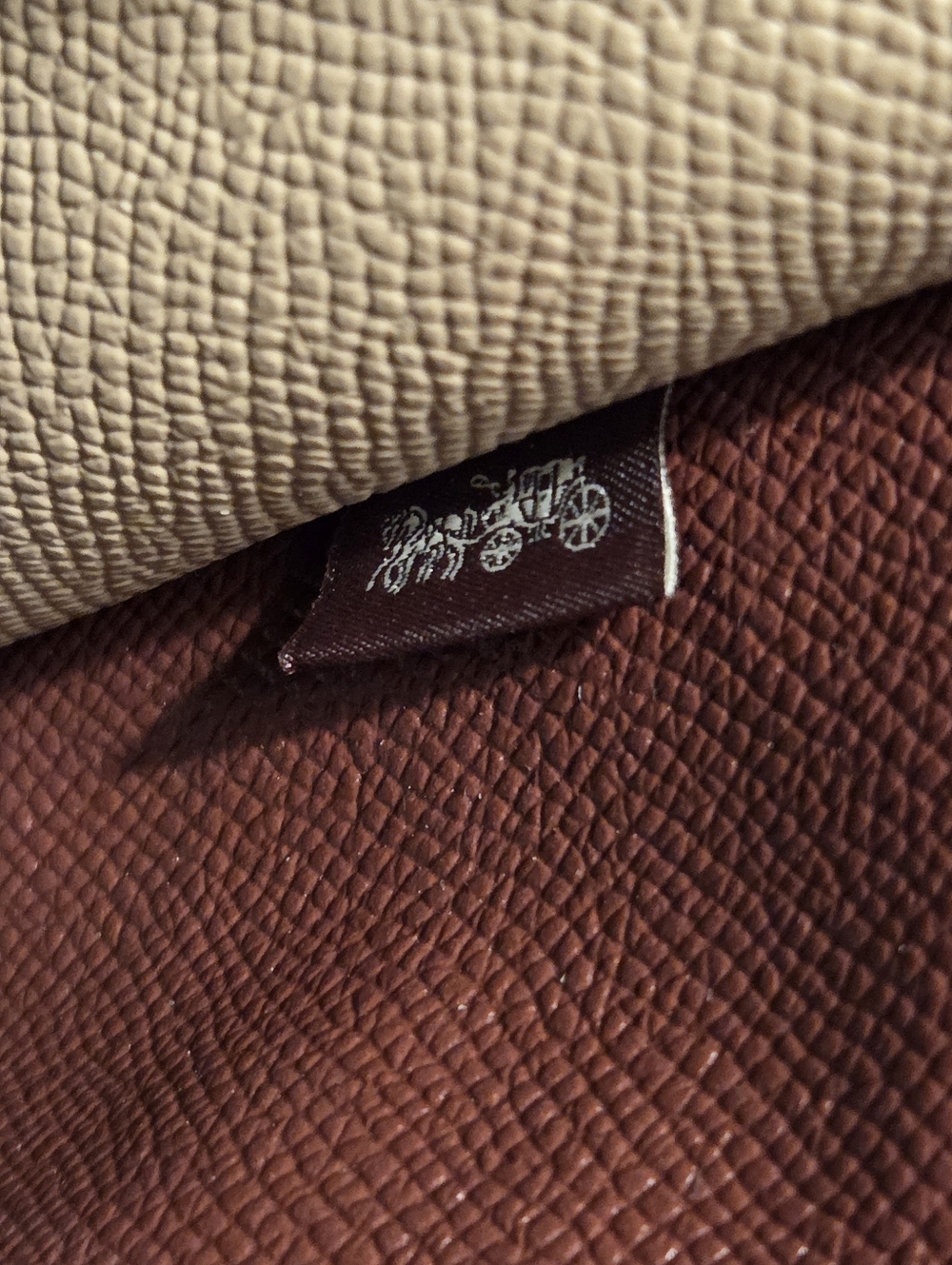 Coach Coral Mollie 25 Pebble Leather Tote Shoulder Bag - Picture 10 of 13